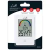 LIFE WES-101 Ψηφιακό Θερμόμετρο / Υγρόμετρο Εσωτερικού Χώρου Με Ρολόι Και Έγχρωμη Απεικόνιση Επιπέδων Υγρασίας | DBM Electronics