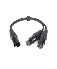 CY100 Διαχωριστής - Splitter Από XLR Αρσενικό Σε Δύο XLR Θυληκά, Μήκους 30cm | DBM Electronics