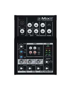 Mackie Mix5 Μικροφωνική Κονσόλα 5 Καναλιών Με Equalizer 2 Περιοχών | DBM Electronics