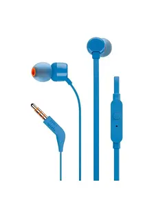 JBL T110 Μπλε Ακουστικά In-Ear Με Πλήκτρο Ελέγχου Και Μικρόφωνο Για Hands-Free Κλήσεις | DBM Electronics