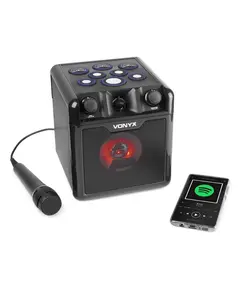 VONYX SBS50B-DRUM Φορητό Karaoke Ηχείο Ισχύος 50Watt Με Bluetooth / Μικρόφωνο / Drum Pads | DBM Electronics