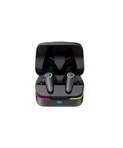 Havit TW952 PRO Gaming Earbuds True Wireless Ακουστικά Bluetooth Με LED Φωτισμό RGB & Τεχνολογία ENC, Σε Μαύρο Χρώμα | DBM Electronics