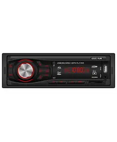 Gear GR-100P Ράδιο USB/AUX/SD Αυτοκινήτου 4x45watt Με Κόκκινο Φωτισμό | DBM Electronics