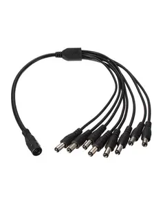 DC Splitter 8-way Διακλάδωση Τροφοδοσίας Με Βύσματα DC Απο 1 Θηλυκό Σε 8 Αρσενικά | DBM Electronics