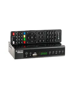Cabletech URZ0336B Επίγειος Ψηφιακός Δέκτης FullHD 1080p DVB-T2/C HEVC H.265 Με 2 Θύρες USB, HDMI, SCART Και Coaxial | DBM Electronics
