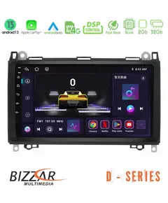 Bizzar U-D-MB0759 D Series Mercedes A/B/Vito/Sprinter Class 8core Android13 2+32GB Navigation Multimedia Tablet 9" | DBM Electronics