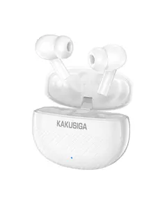 Kakusiga KSC-1455/WHITE Ασύρματα Bluetooth In-Ear Ακουστικά Με 300mAh Μπαταρία , 7 Ώρες Χρήσης Και Υποστήριξη Hey Siri Για Τα iPhone | DBM Electronics