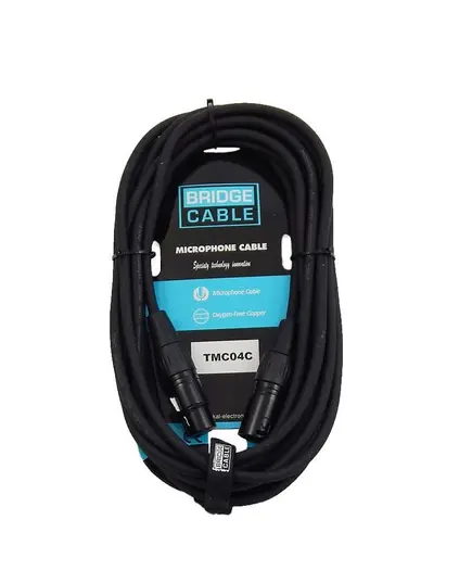 BridgeCable TMC04C καλώδιο XLR Απο Αρσενικό Σε Θηλυκό, Μήκους 5m | DBM Electronics