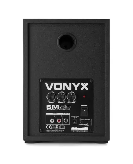 VONYX SM50 Ζεύγος Ηχείων 5.25" Multimedia Monitor (Αυτοενισχυόμενο & Παθητικό) Ισχύος 170Watt | DBM Electronics