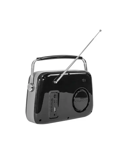 Madison Freesound VR40 Φορητό Ραδιόφωνο RETRO Εμφάνισης, Με Bluetooth & FM Σε Μαύρο Χρώμα | DBM Electronics