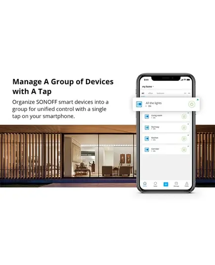 SONOFF BASICR2 Έξυπνος Διακόπτης Wi-Fi Ισχύος 10A / 2200Watt | DBM Electronics