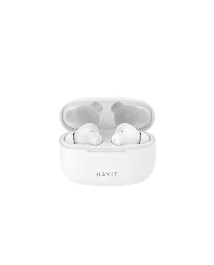 Havit TW967 Ασύρματα Ακουστικά Bluetooth Earbuds Σε Λευκό Χρώμα | DBM Electronics