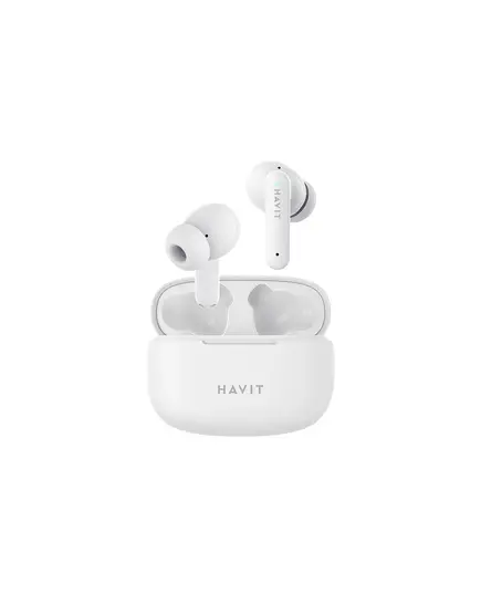 Havit TW967 Ασύρματα Ακουστικά Bluetooth Earbuds Σε Λευκό Χρώμα | DBM Electronics