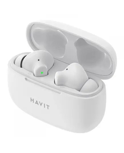 Havit TW967 Ασύρματα Ακουστικά Bluetooth Earbuds Σε Λευκό Χρώμα | DBM Electronics