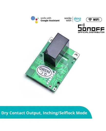 SONOFF RE5V1C-R2 Έξυπνος Διακόπτης Wi-Fi 5V Λειτουργίας Inching / Selflock | DBM Electronics