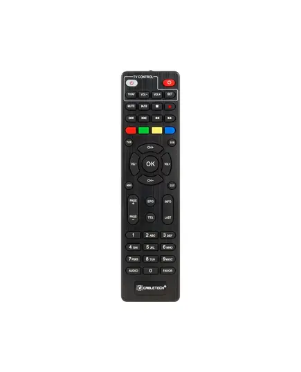 Cabletech URZ0336B Επίγειος Ψηφιακός Δέκτης FullHD 1080p DVB-T2/C HEVC H.265 Με 2 Θύρες USB, HDMI, SCART Και Coaxial | DBM Electronics